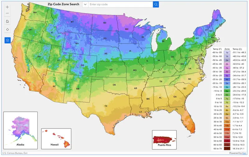 New USDA Map