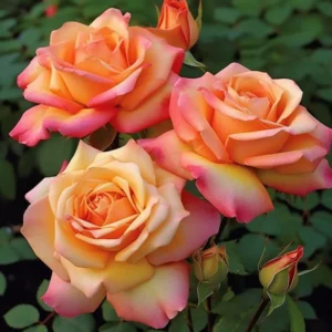 Sunset Rose Flower