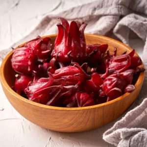 Red Roselle Live Plant - Hibiscus Sabdariffa - 5-7 Inch Tall Starter Plant