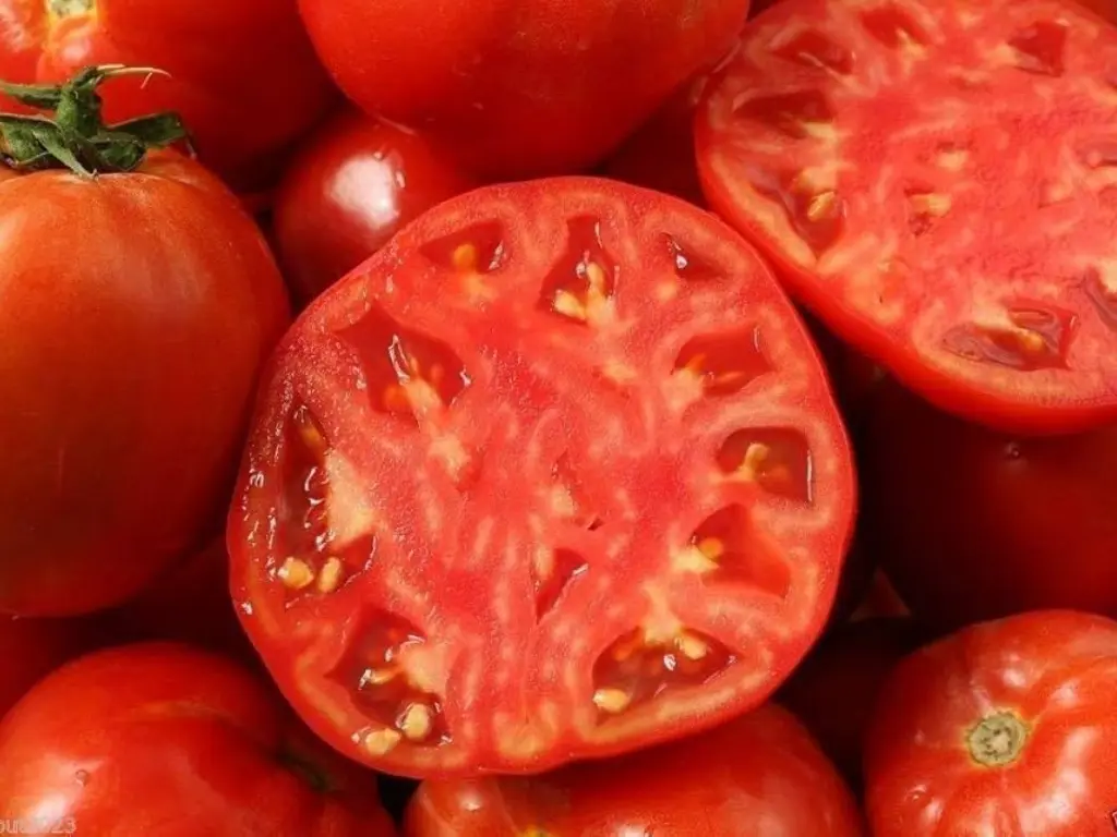 Eva Purple Ball tomatoes