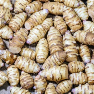 Jerusalem Artichokes Tubers - 3 Pcs Sunchoke Roots for Planting 2-5 Inches