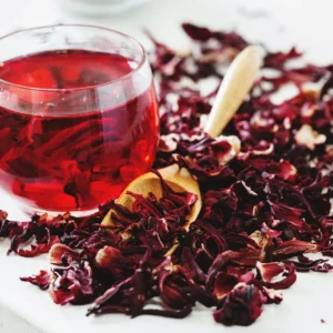 Roselle Hibiscus Plant Live - Half Gallon Pot, 8-12 Inch Sabdariffa Sorrel Jamaica Hibiscus Tree